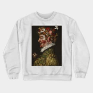 Spring - Giuseppe Arcimboldo Crewneck Sweatshirt